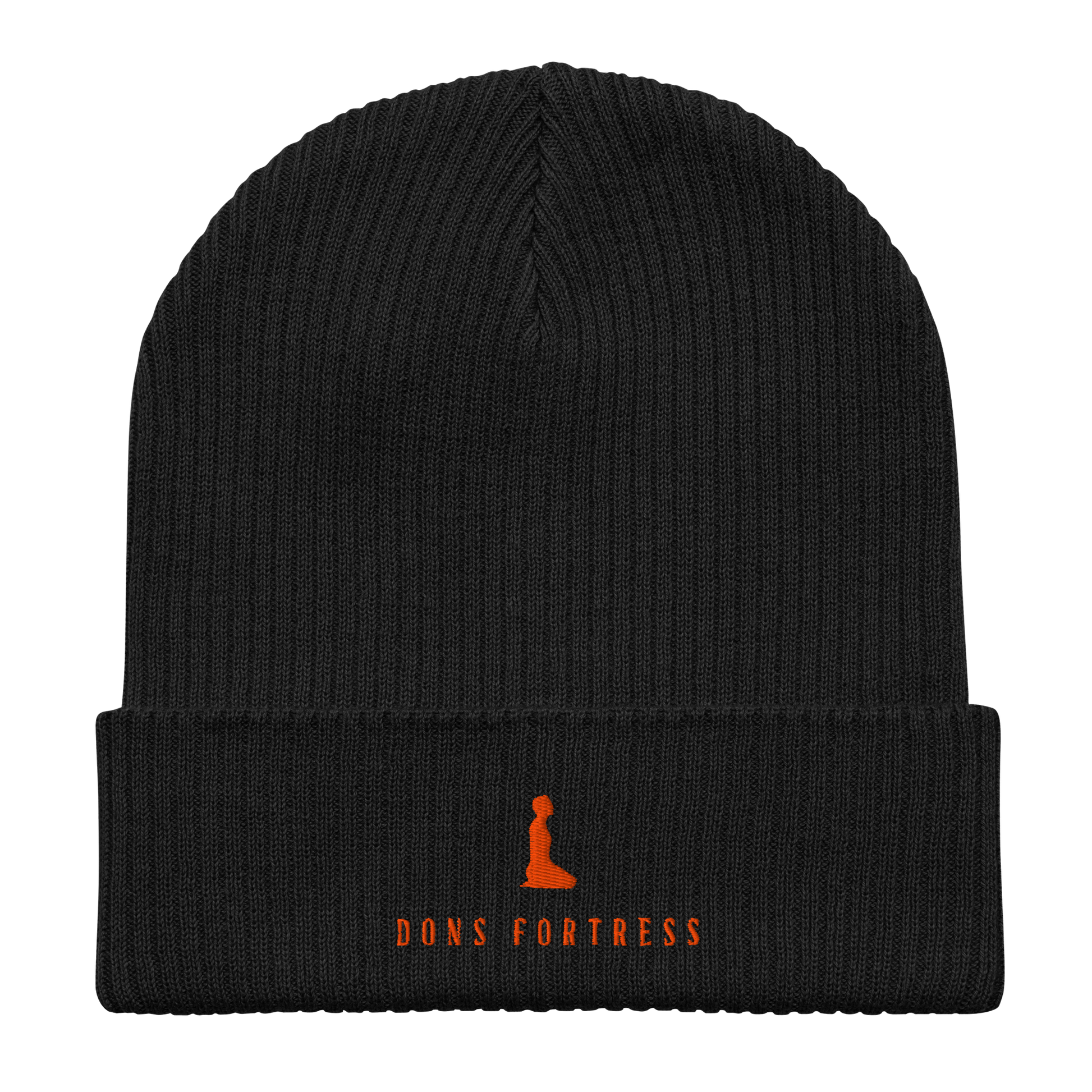 Dons Fortress Mankind Beanie in Black BO Flat
