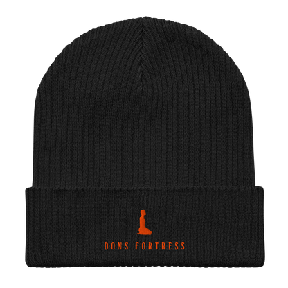 Dons Fortress Mankind Beanie in Black BO Flat