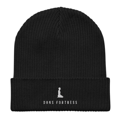 Dons Fortress Mankind Beanie in Black WS Flat