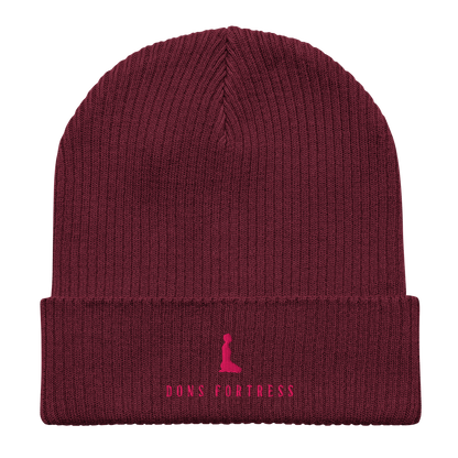 Dons Fortress Mankind Beanie in Burgundy Flat