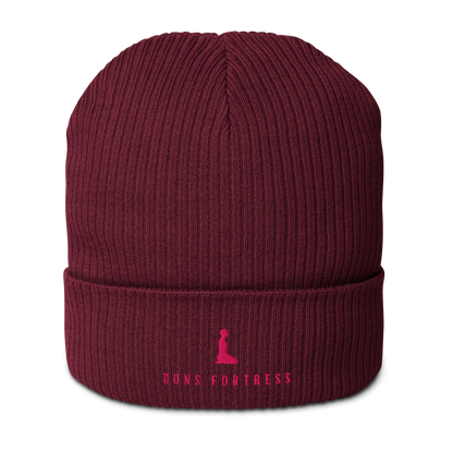 Dons Fortress Mankind Beanie in Burgundy ON