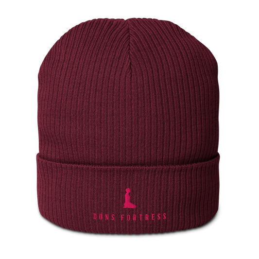 Dons Fortress Mankind Beanie in Burgundy ON
