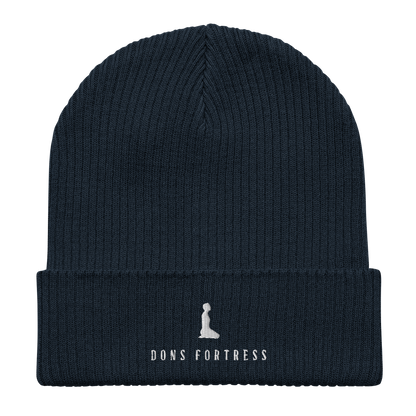 Dons Fortress Mankind Beanie in Navy WS Flat