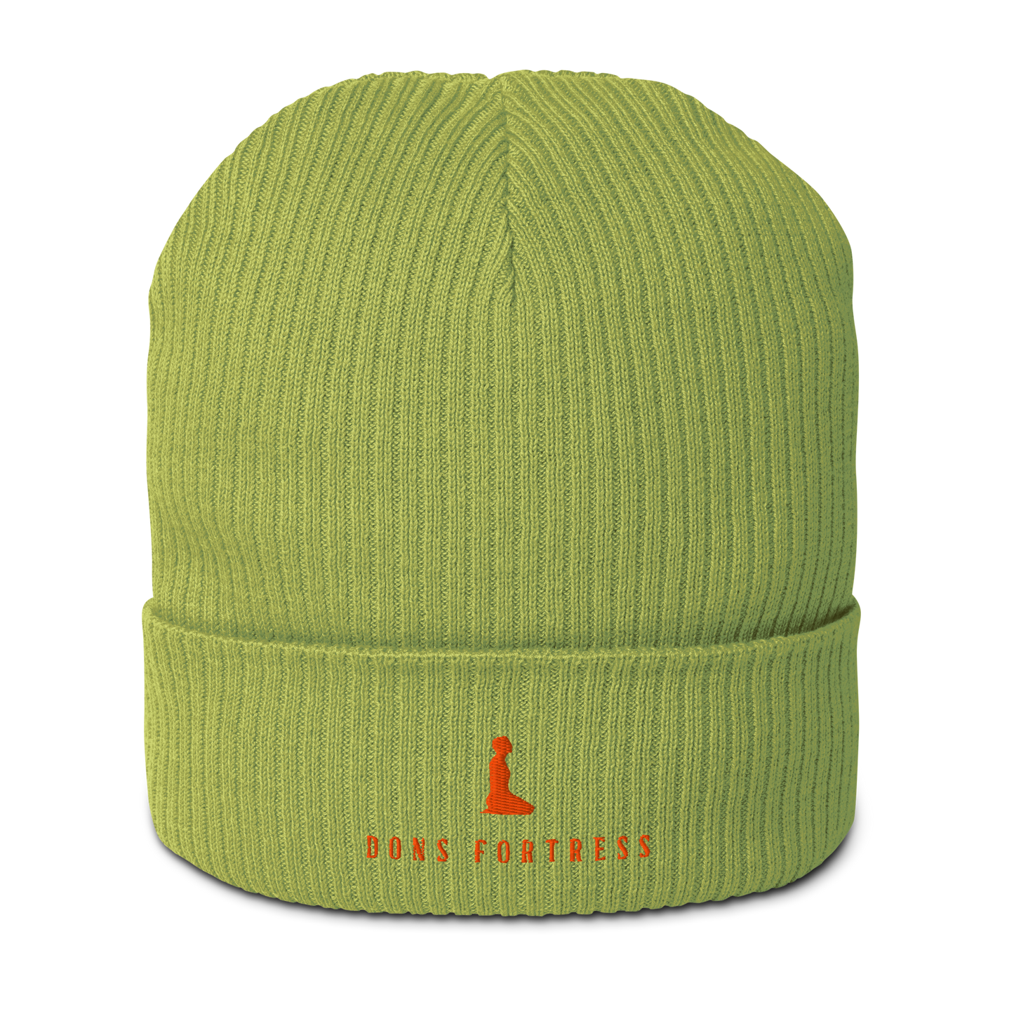 Dons Fortress Mankind Beanie in Olive Green BO