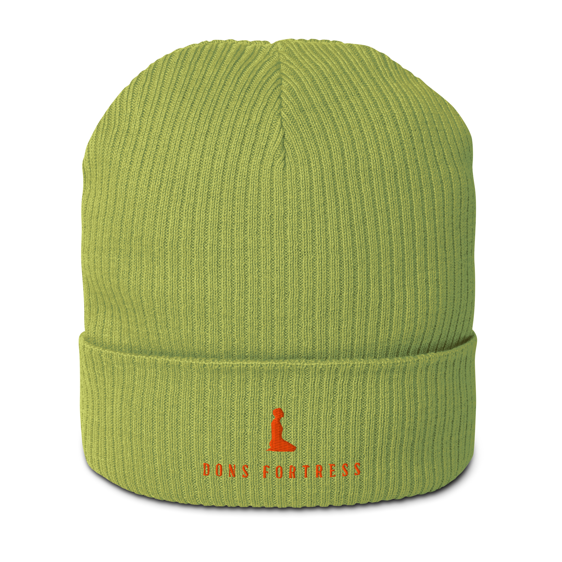 Dons Fortress Mankind Beanie in Olive Green BO