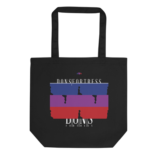 Dons Fortress Medium Goshen Tote Bag in Black Front
