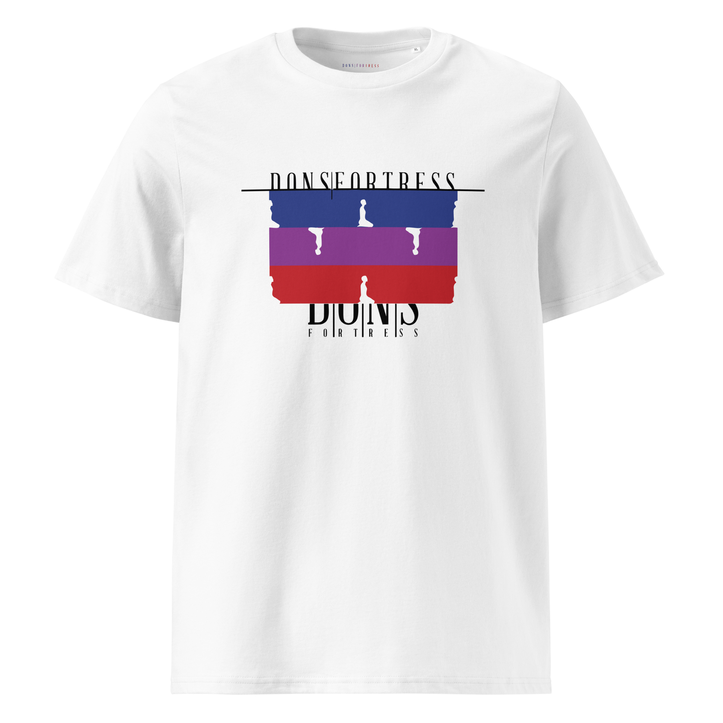 Dons Fortress Mens Goshen Tee in White UD Front