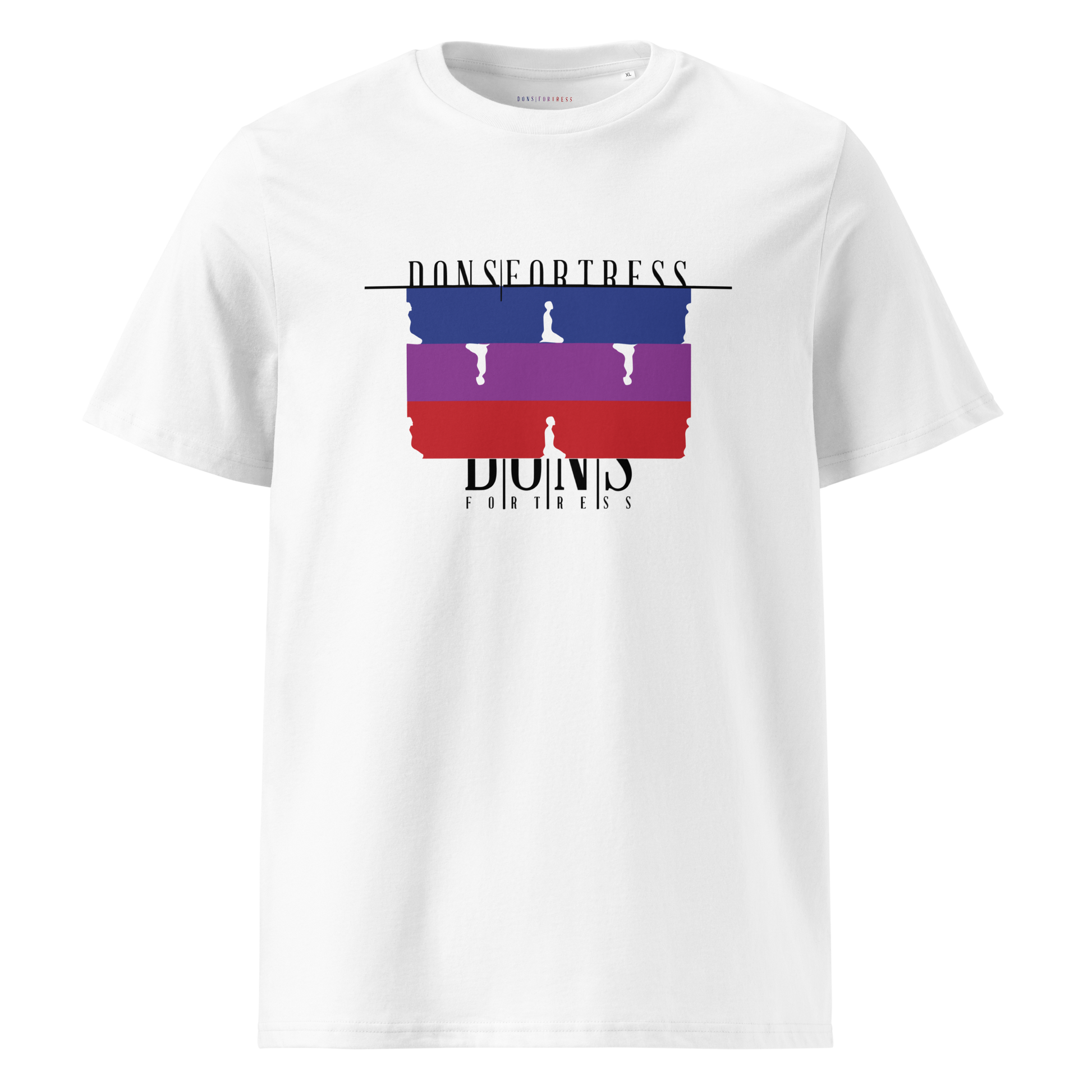 Dons Fortress Mens Goshen Tee in White UD Front