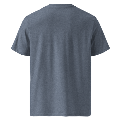 Dons Fortress Nain Tee in Dark Heather Blue Back