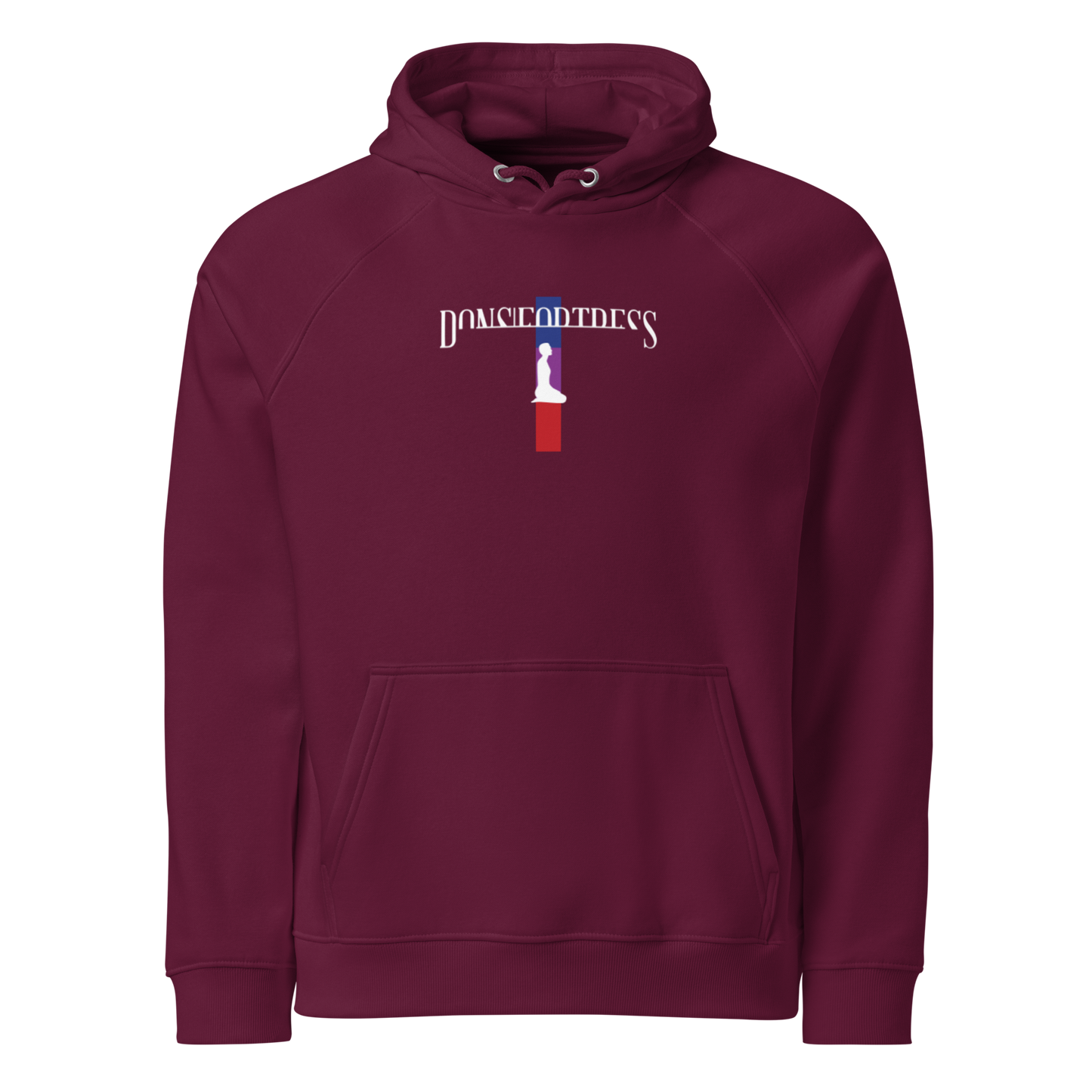 Dons Fortress Narat'e Hoodie in Burgundy WP Front