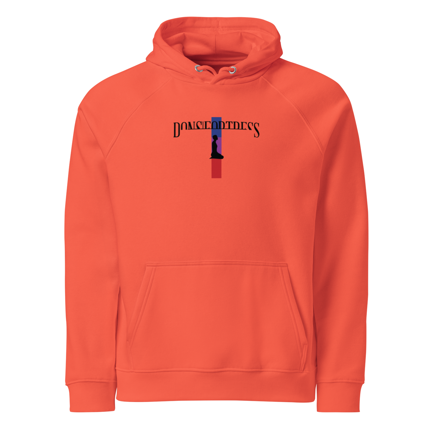 Dons Fortress Narat'e Hoodie in Burnt Orange Front