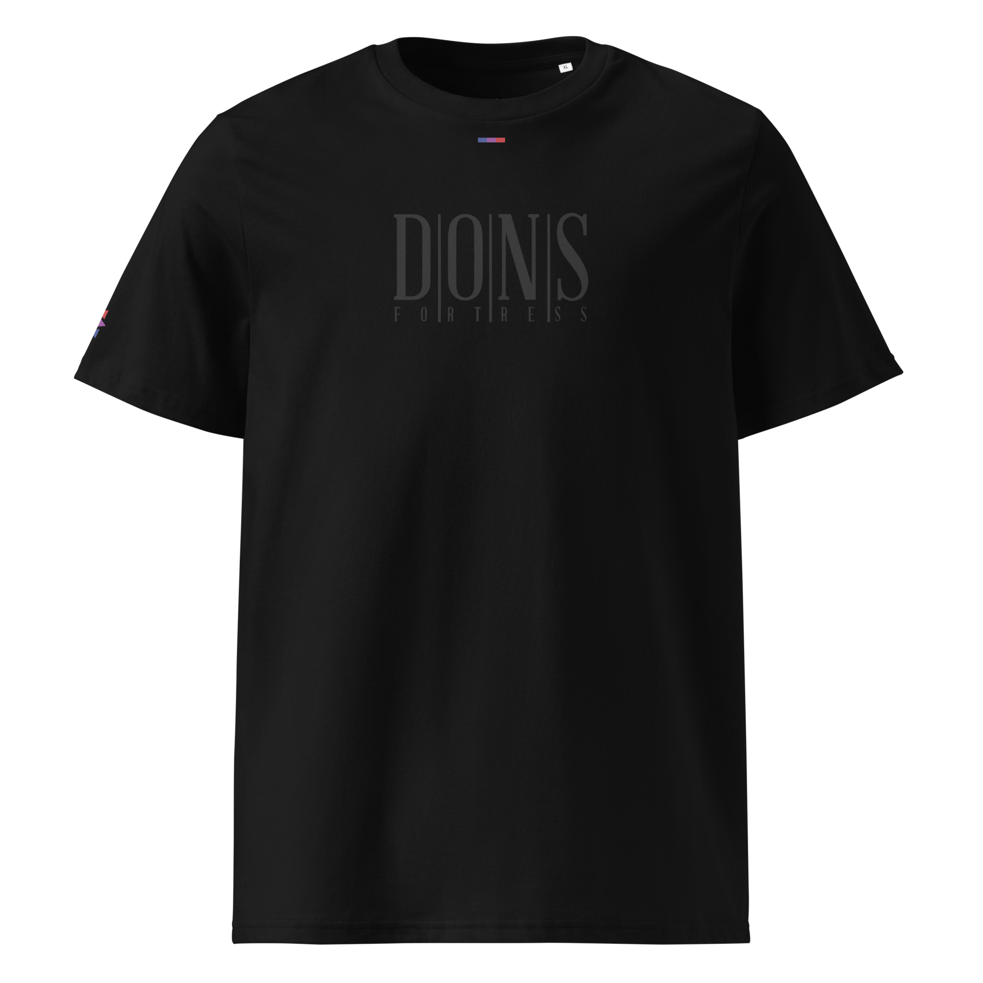 Dons Fortress Nebo Tee in Black Front