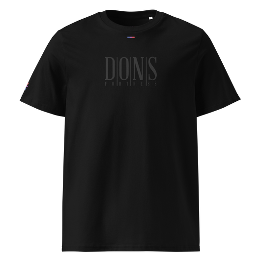 Dons Fortress Nebo Tee in Black Front