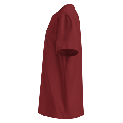 Dons Fortress Nebo Tee in Burgundy FL