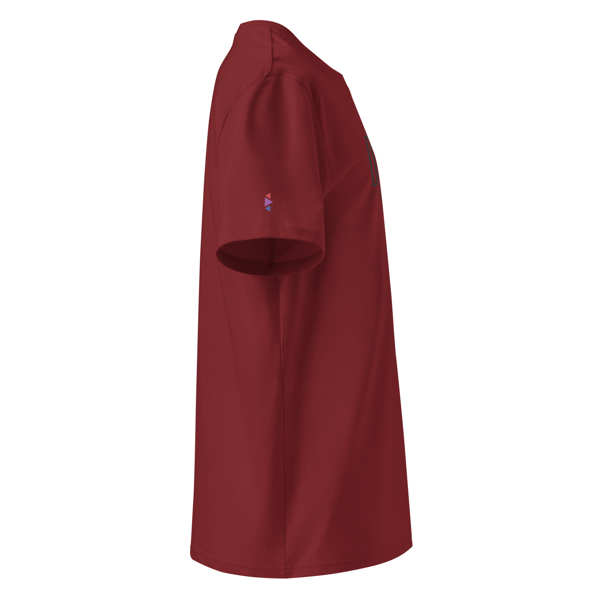 Dons Fortress Nebo Tee in Burgundy FR
