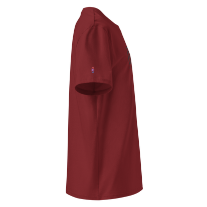 Dons Fortress Nebo Tee in Burgundy FR