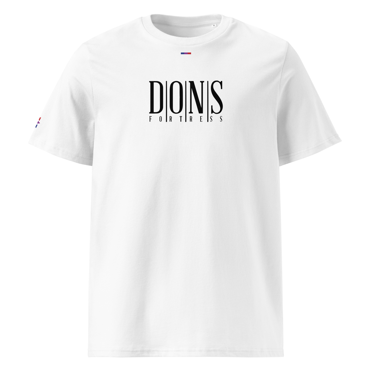 Dons Fortress Nebo Tee in White Front