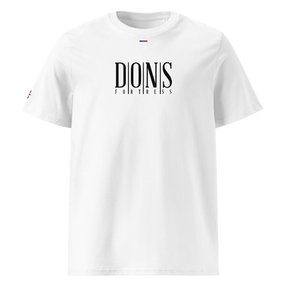 Dons Fortress Nebo Tee in White Front