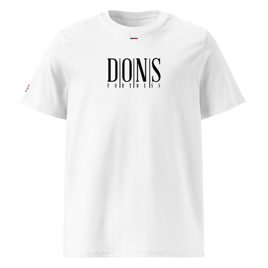 Dons Fortress Nebo Tee in White Front
