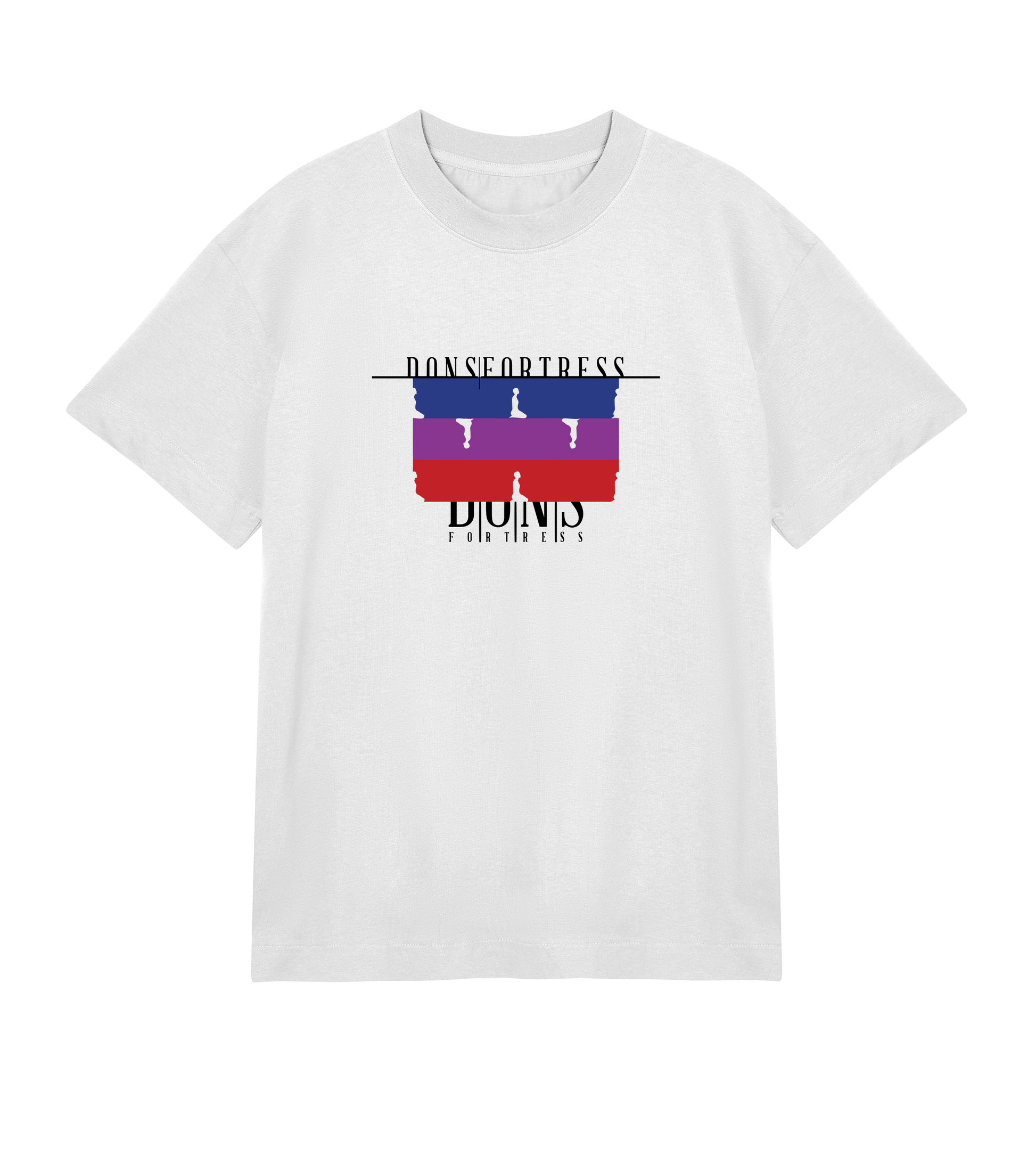 Dons Fortress OS Goshen Tee in Off-White Front