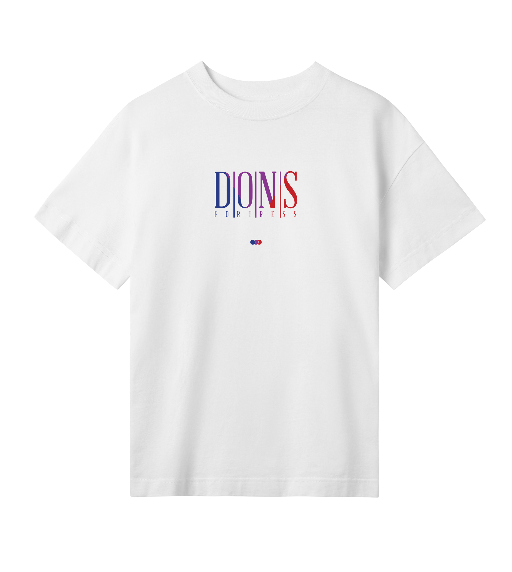 Dons Fortress OS Jericho Tee 2.0 in Off White Front Womens