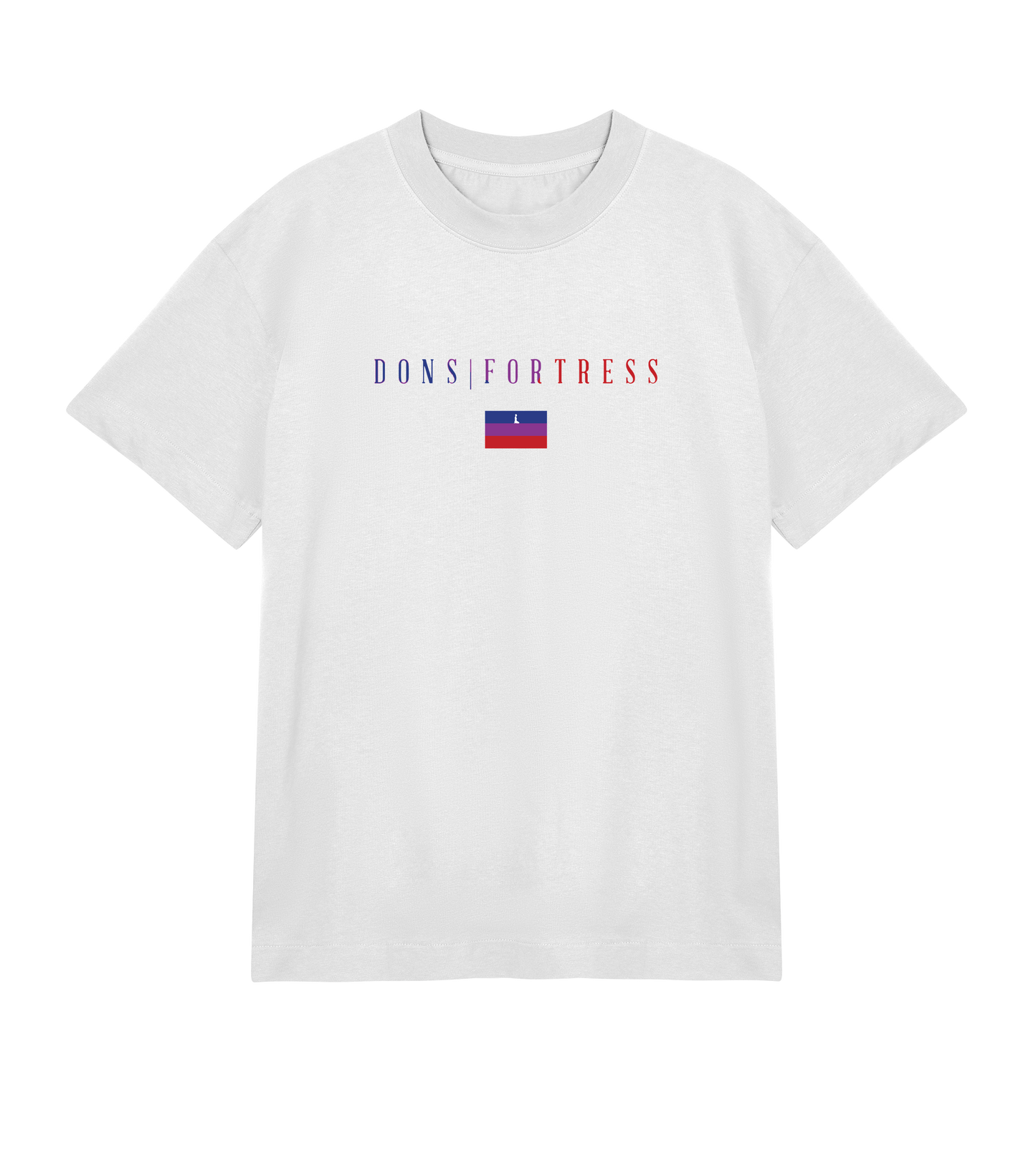 Dons Fortress OS Nain Tee in Off-White Front