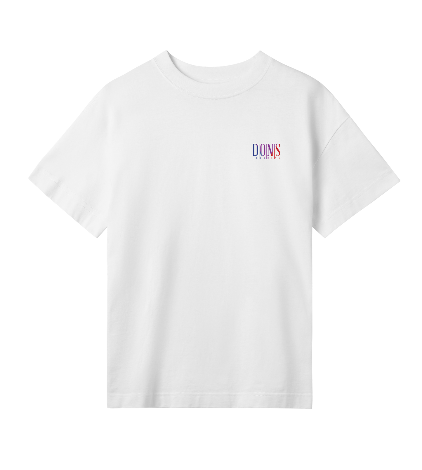 Dons Fortress OS Principal-Hybrid Tee Tri in Off White Front Womens