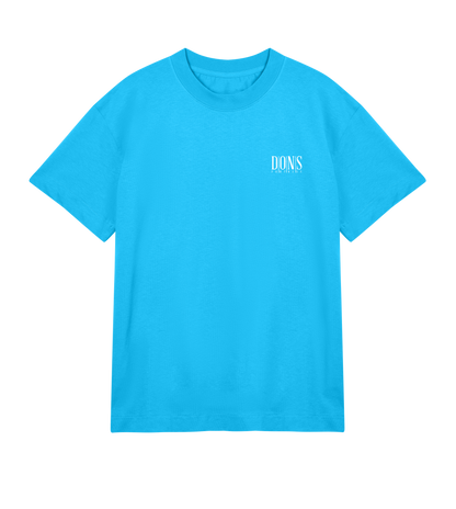 Dons Fortress OS Principal-Hybrid Tee in Turquoise Front