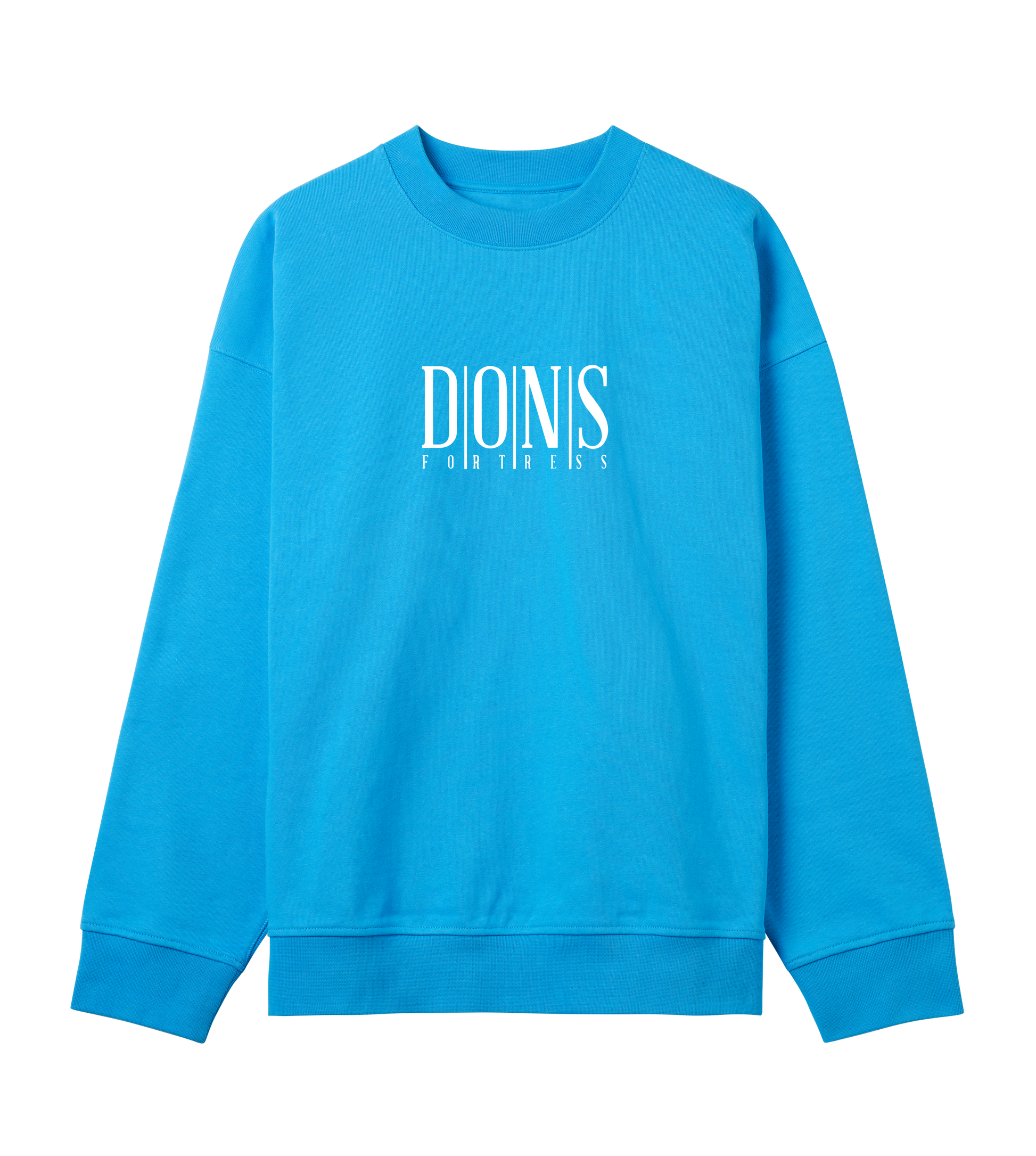 Dons Fortress OS Principal Pullover in Turquoise Front
