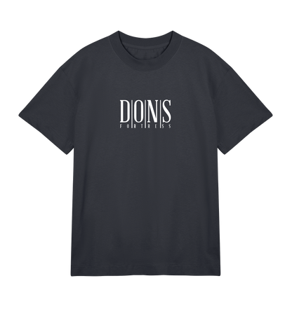 Dons Fortress OS Principal Tee in Off-Black Front