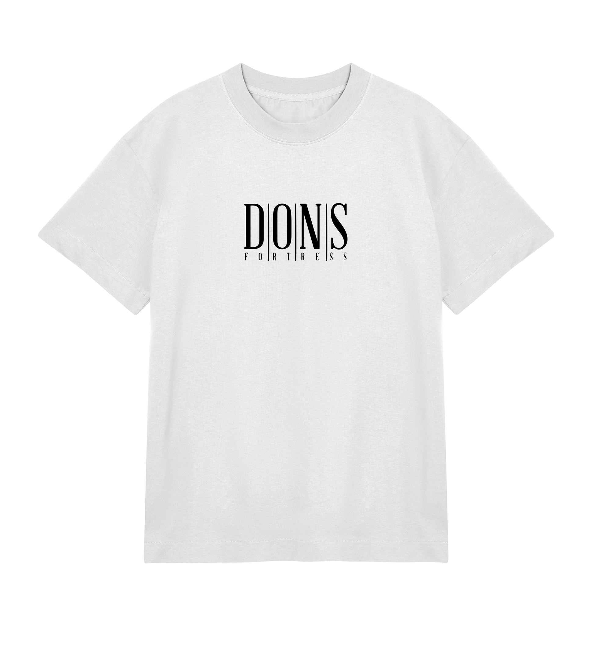 Dons Fortress OS Principal Tee in Off-White Front