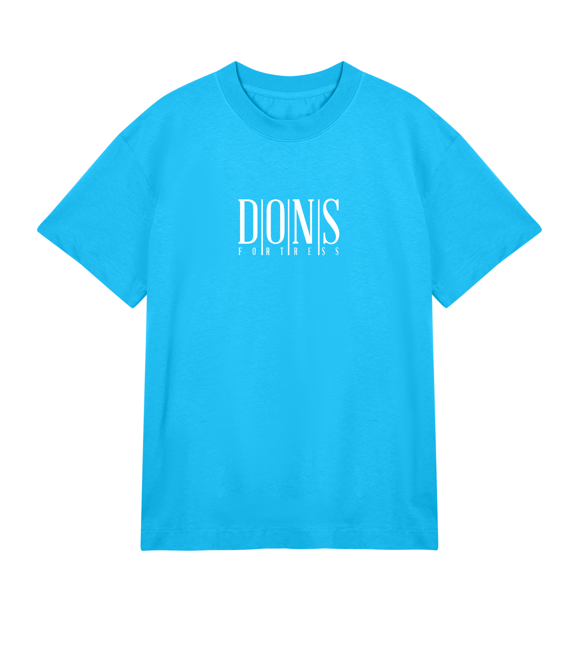 Dons Fortress OS Principal Tee in Turquoise Front