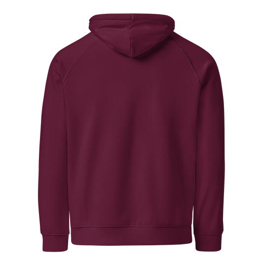 Dons Fortress Ophire Hoodie in Burgundy WP Back