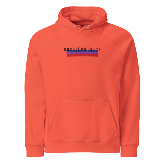 Dons Fortress Ophire Hoodie in Burnt Orange Front