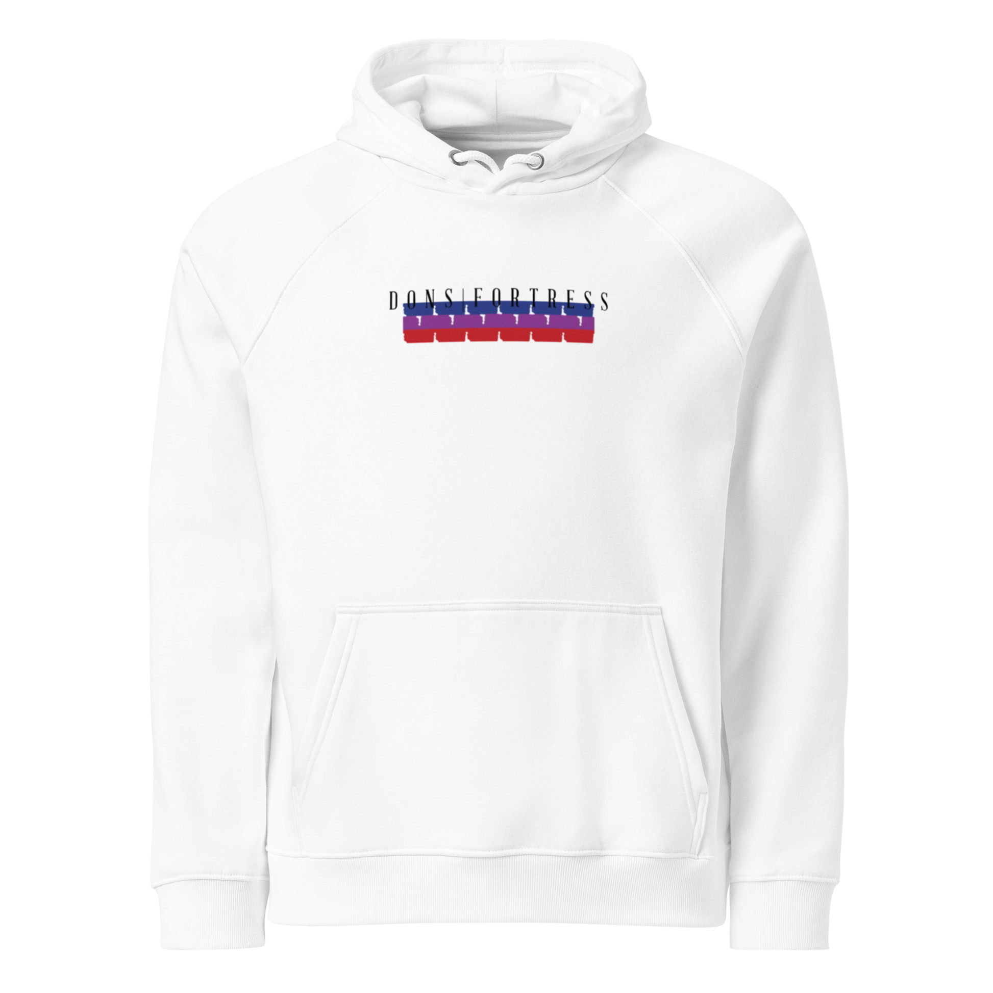 Dons Fortress Ophire Hoodie in White Front