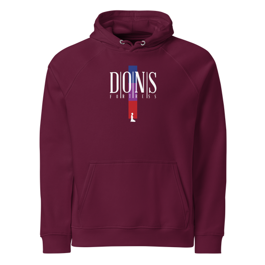 Dons Fortress Perera Hoodie in Burgundy Front