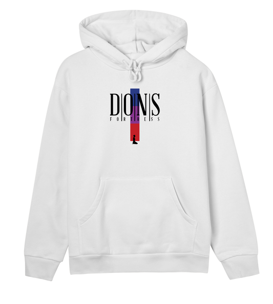 Dons Fortress Perera Hoodie in Off White Front Womens
