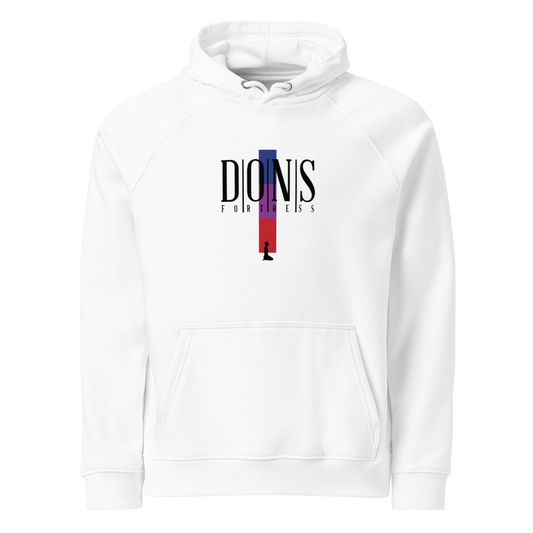 Dons Fortress Perera Hoodie in White Front
