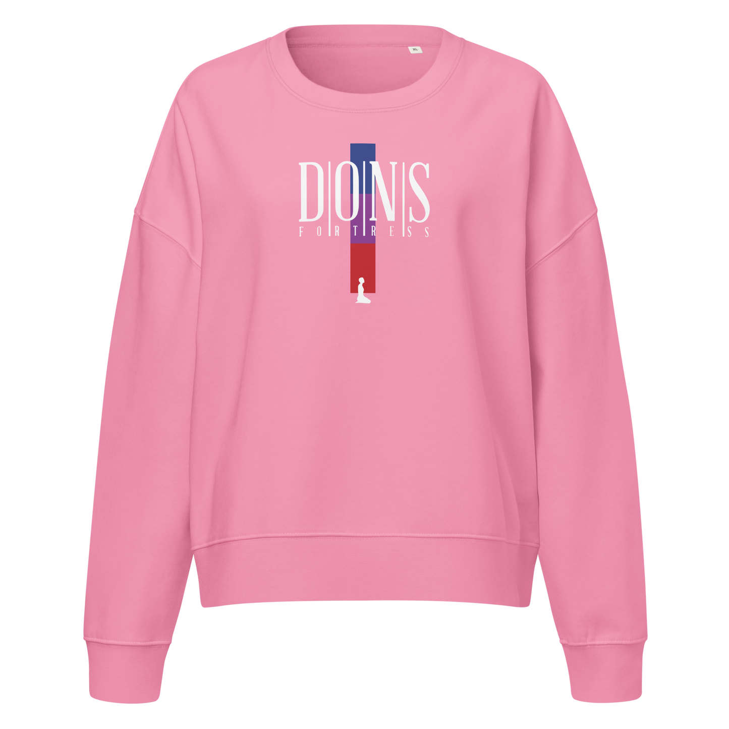 Dons Fortress Perera Pullover in Candy Pink Front
