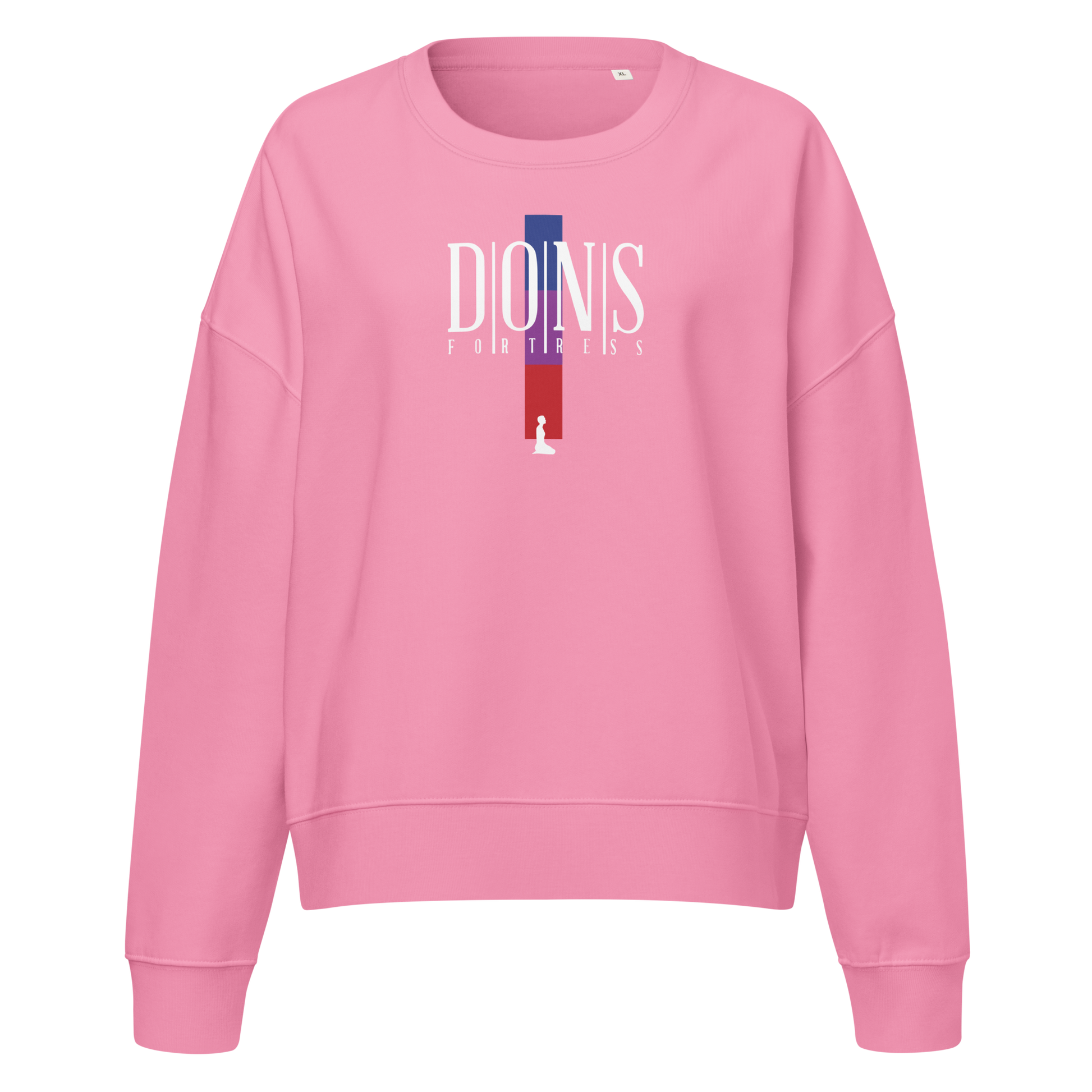 Dons Fortress Perera Pullover in Candy Pink Front