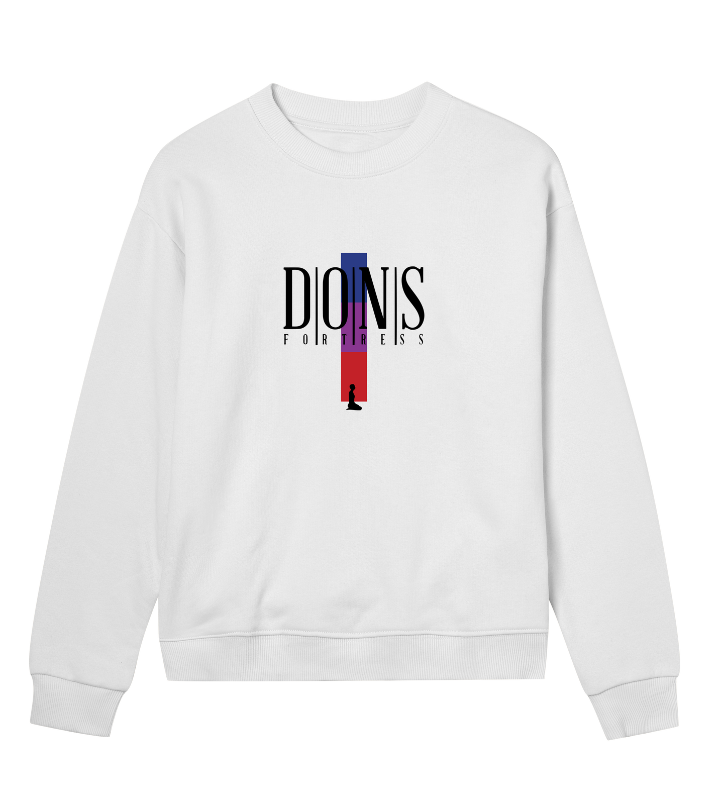 Dons Fortress Perera Pullover in Off White Front Womens
