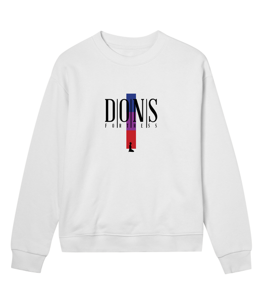 Dons Fortress Perera Pullover in Off White Front Womens