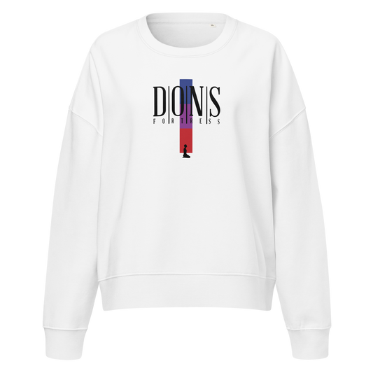 Dons Fortress Perera Pullover in white Front