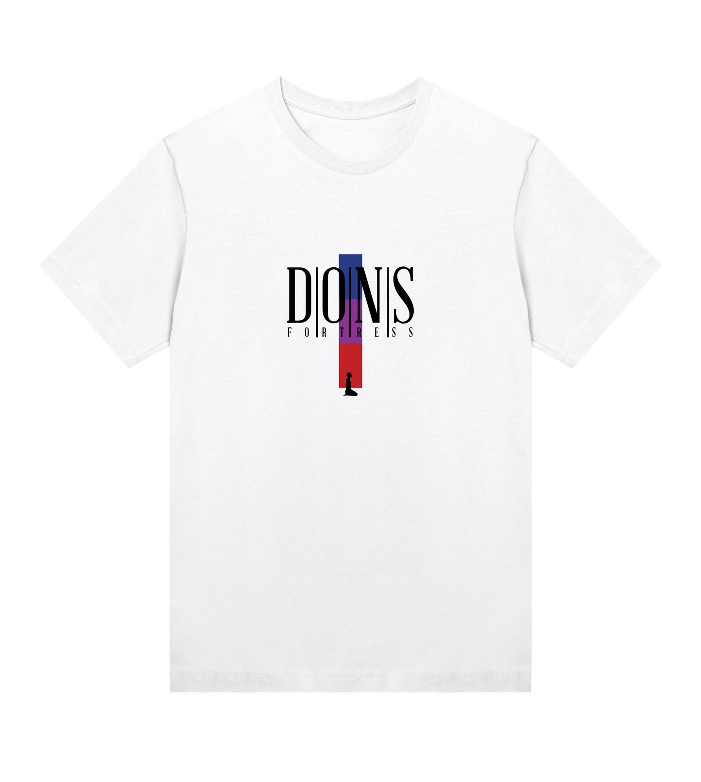 Dons Fortress Perera Tee in White Front Womens