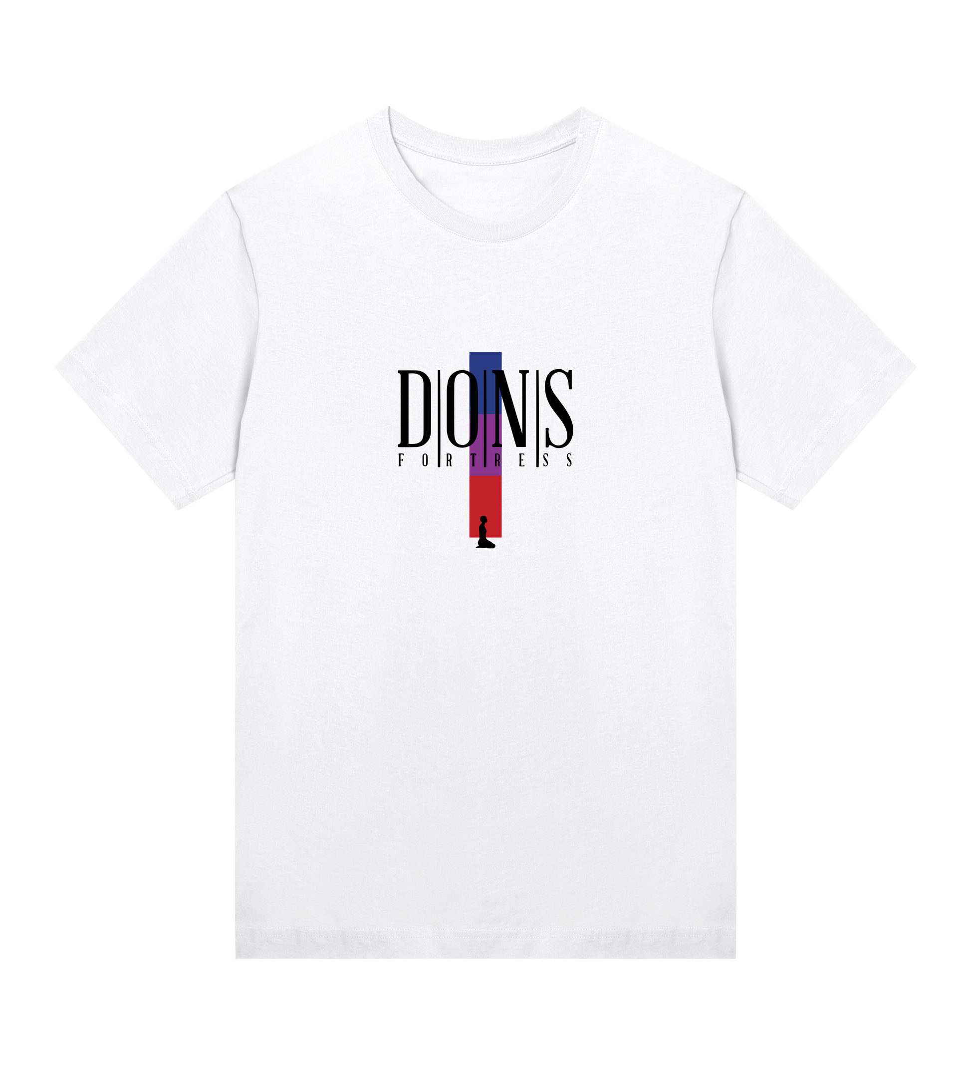 Dons Fortress Perera Tee in White Front Womens