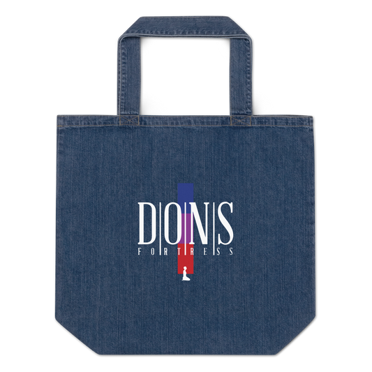 Dons Fortress Perera Tote Bag in Denim Front