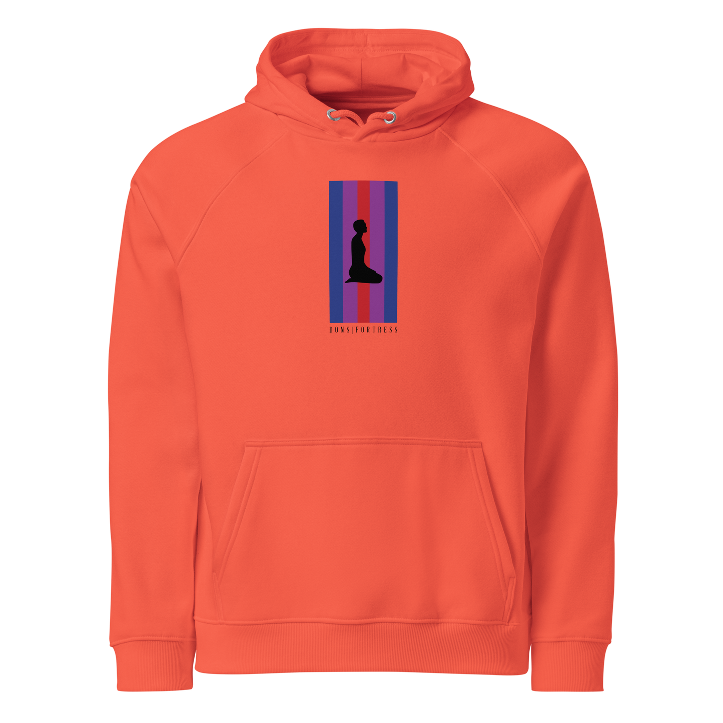 Dons Fortress Pirathon Hoodie in Burnt Orange BP Front
