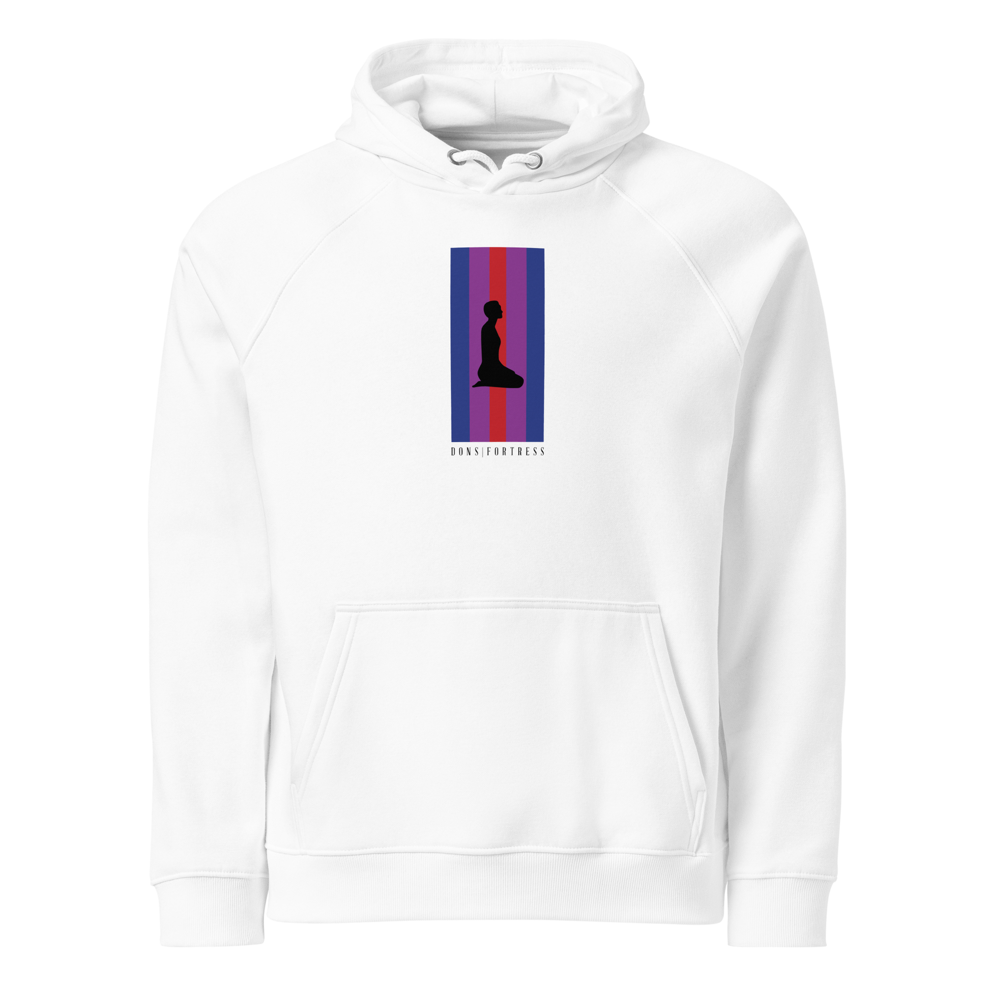 Dons Fortress Pirathon Hoodie in White BP Front