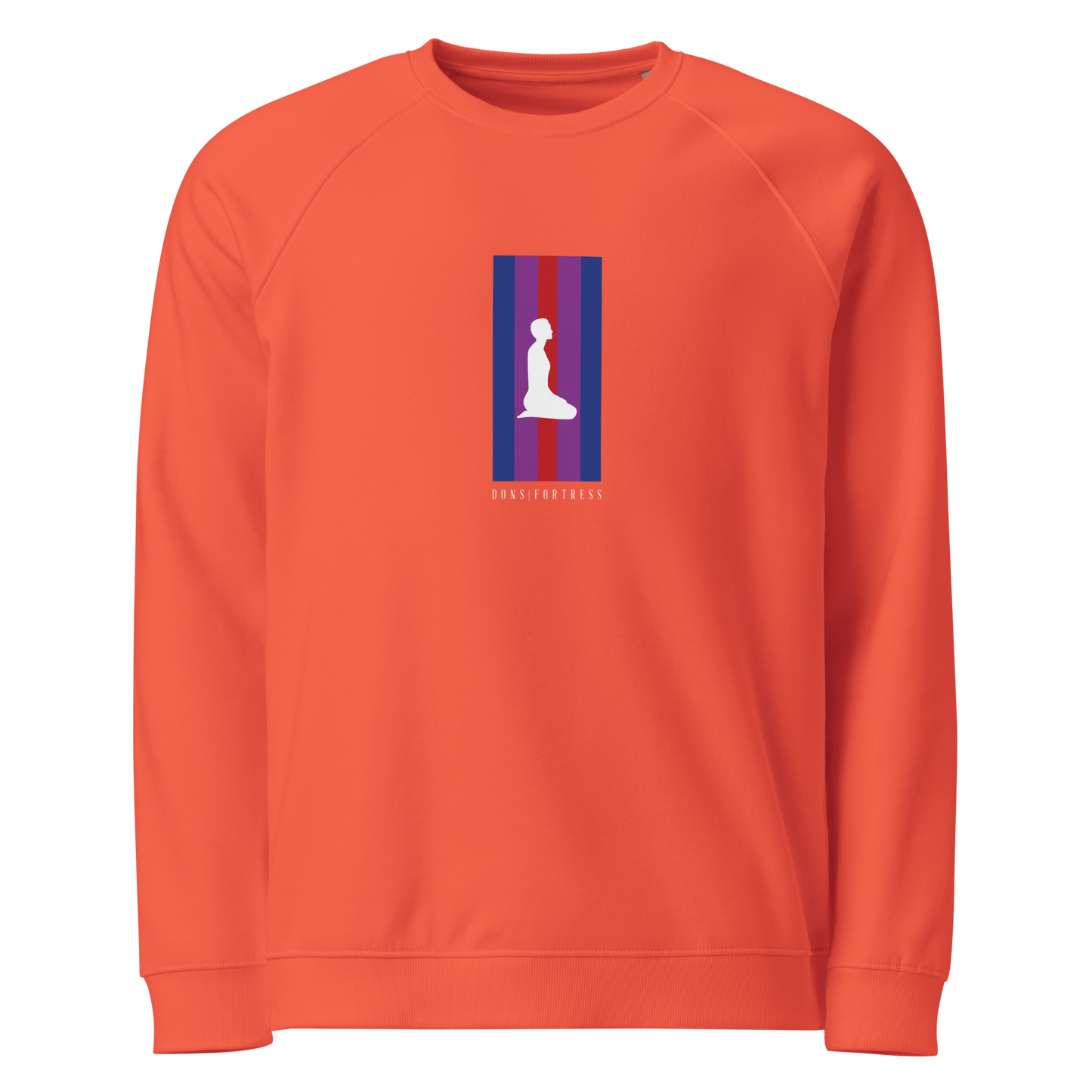 Dons Fortress Pirathon Pullover in Burnt Orange WP Front