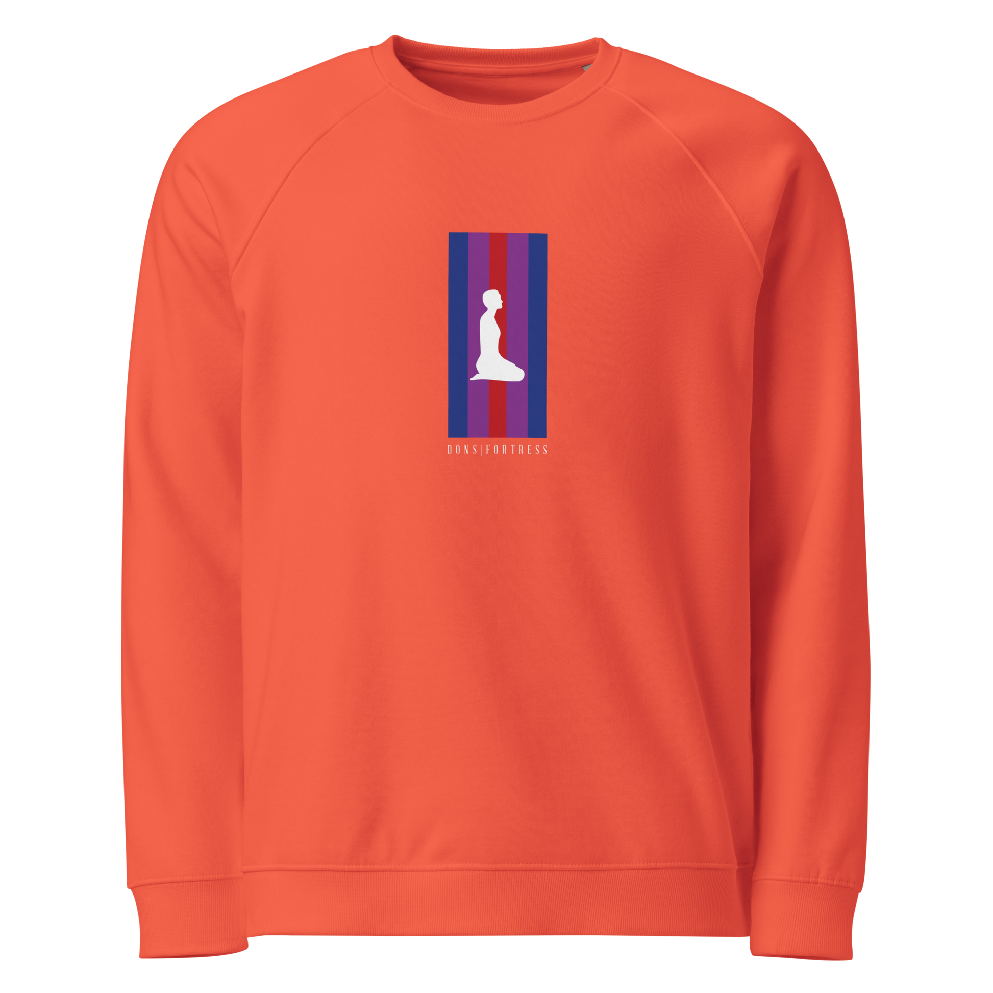 Dons Fortress Pirathon Pullover in Burnt Orange WP Front